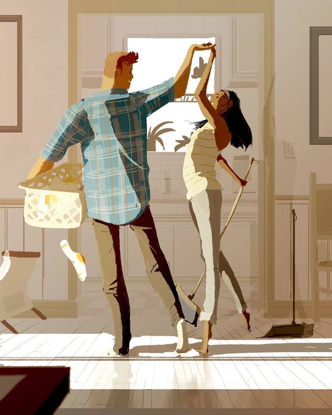 Love Is In The Little Things Proves Pascal Campion By Illustrating His Everyday Life With Wife