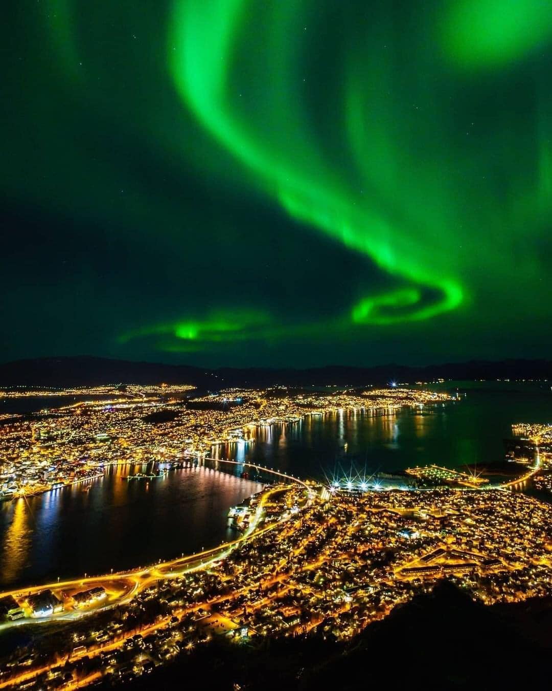 Northern Lights In Tromso, Norway